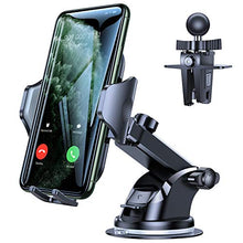 Load image into Gallery viewer, VICSEED Car Phone Mount, [Thick Case &amp; Big Phones Friendly] Long Arm Suction Cup Phone Holder for Car Dashboard Windshield Air Vent Hands Free Clip Cell Phone Holder Compatible with All Mobile Phones
