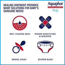 Load image into Gallery viewer, Aquaphor Baby Healing Ointment - Advance Therapy for Diaper Rash, Chapped Cheeks and Minor Scrapes - 14. Oz Jar
