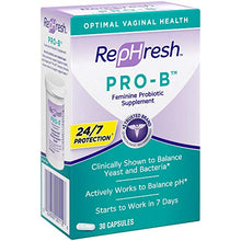 Load image into Gallery viewer, Rephresh Pro-B Probiotic Supplement for Women, 30 Oral Capsules
