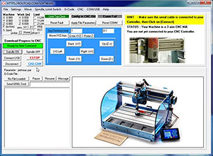 CAD CAM CNC Laser Software for GRBL, CNC 3018, Arduino CNC Shield, A4988 Driver. Design your part, generate the g-code, and run your CNC with a fully integrated Software that includes tutorial videos.