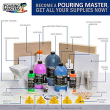 Load image into Gallery viewer, Pouring Masters Lemon Zest Metallic Pearl Acrylic Ready to Pour Pouring Paint – Premium 64-Ounce Pre-Mixed Water-Based - for Canvas, Wood, Paper, Crafts, Tile, Rocks and More
