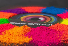 Load image into Gallery viewer, Eye Candy Mica Powder - Neon Pigment - Colorant for Epoxy - Resin - Woodworking - Soap Molds - Candle Making - Slime - Bath Bombs - Nail Polish - Cosmetic Grade - Non-Toxic (Flamingo Red, 25 Grams)
