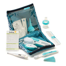 Load image into Gallery viewer, Safety 1st Deluxe 25-Piece Baby Healthcare and Grooming Kit (Arctic Blue)
