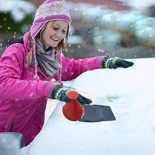 Load image into Gallery viewer, Round Ice Scraper Windshield Magic Cone-Shaped Funnel Car Windshield Snow Removal Tool (4colors-B)
