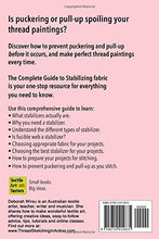 Load image into Gallery viewer, Complete Guide to Stabilizing: Your essential guide to stabilizing fabric for thread sketching, thread painting, and free machine embroidery.
