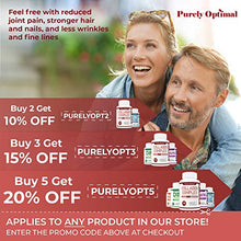 Load image into Gallery viewer, Premium Multi Collagen Peptides Capsules (Types I, II, III, V, X) - Anti-Aging, Hair, Skin and Nails, Digestive &amp; Joint Health Supplement, Hydrolyzed Collagen Pills, Women &amp; Men (90 Collagen Capsules)
