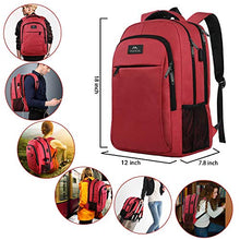Load image into Gallery viewer, Laptop Backpack for Girls, Womens High School Backpack with USB Port for School Supplies and College Accessories, Water Resistant Travel Daypack Cute Book Bag for Teens and Ladies Fit 15.6 In Computer
