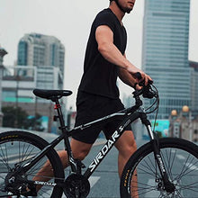 Load image into Gallery viewer, SIRDAR S-900 27 Speed 27.5 inch Mountain Bike Aluminum Alloy and High Carbon Steel with 2 Replaceable Seat, Full Suspension Disc Brake Outdoor Bikes for Men Women
