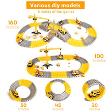 Load image into Gallery viewer, Construction Toys Cars Race Track Kids Toys for Boys ,5 Car Toys Trucks and DIY Assembly Track,Construction Site Vehicles Toy Set for Ages 3 4 5 6 7 8+ Year Old Girls Boys Kids
