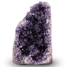 Load image into Gallery viewer, EMPORION Natural Amethyst (1 lb to 1.5 lb) Crystal Clusters Stone from Uruguay Raw Geode Quartz - Deep Purple Color
