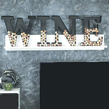 Load image into Gallery viewer, Made Easy Kit Metal Letter Wine Cork Keepsake Saver &amp; Holder Monogram w/Free Wall Mount Kit A-Z (Letter L, Large)
