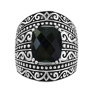 Effy 925 Sterling Silver Onyx Ring, 3.9 TCW IRS0H136XX