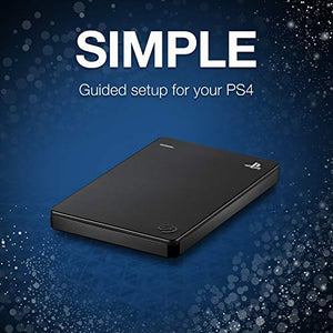 Seagate (STGD2000100) Game Drive For PS4 Systems 2TB External Hard Drive Portable HDD – USB 3.0, Officially Licensed Product