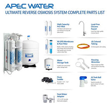 Load image into Gallery viewer, APEC Water Systems RO-QUICK90 Ultimate Supreme Compact Size with Quick Connect Easy Change Filters Undersink Reverse Osmosis System,white
