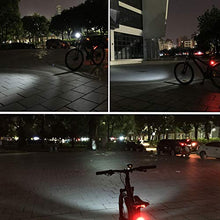 Load image into Gallery viewer, VICTAGEN Bike Lights,Waterproof Bike Headlight,Rechargeable Bicycle Front and Back Taillight Set -Bicycle Lights &amp; Rear Light,Bike Bicycle Accessories for Men Women Kids Road Mountain Night Riding
