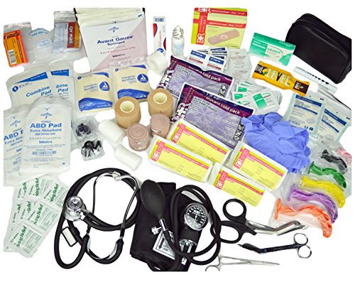 Lightning X Standard First Aid Responder EMT Medical Stocked Trauma Fill Kit LXSMK-B