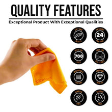 Load image into Gallery viewer, Care Touch Anti-Fog Dry Cloth - Individually Wrapped Suede Microfiber Cloth - Safe for All Lenses - Up to 700 Uses - Eyeglass Cloth for Cleaning
