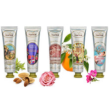 Load image into Gallery viewer, Hand Care Gift Set : 5 Hand Cream For Women In a Lovely Tin Box, 5 Perfume: Verbena, Rose, Cherry Blossom, Lily of the Valley, Almond/Travel Size Hand Lotion/Dry Hands/Mini Hand Lotion/Hand Repair
