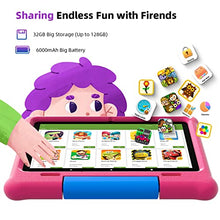 Load image into Gallery viewer, 10.1 inch Kids Tablet, G-TiDE Android 11 Tablet for Kids, 32GB Storage (Up to 128GB), Learn &amp; Play Kids App (Klap), Parental Control, Kid-Proof case and Screen Protector, Pink
