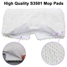 Load image into Gallery viewer, FFsign 6 Pack Replacement Washable Microfiber Steam Mop Pads for Shark Steam Pocket Mop Hard Floor Cleaner S3501 S3550 S3601 S3601D S3801 S3801CO S3901 SE450 S2901 S2902, 6 Pcs Cleaning Steamer Pad
