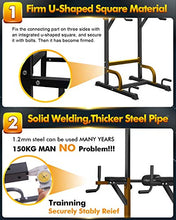 Load image into Gallery viewer, BangTong&amp;Li Power Tower Workout Pull Up &amp; Dip Station Adjustable Multi-Function Home Gym Fitness Equipment (Black-st)
