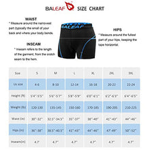 Load image into Gallery viewer, BALEAF Men's Bike Cycling Underwear Shorts 3D Padded Bicycle MTB Liner Shorts (Blue, L)
