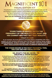 Magnificent Vision Board Kit - Create a Vision for Your Dream Life - Use The Power of Visualization to Achieve Your Dreams (Ultimate)
