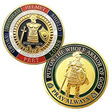 Load image into Gallery viewer, Armor of God Challenge Coin,Prayer Commemorative Coin

