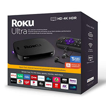 Load image into Gallery viewer, Roku Ultra Streaming Media Player 4K/HD/HDR Premium JBL Headphones w/Ghost Manta 4K HDMI Cable

