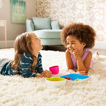 Load image into Gallery viewer, Munchkin Splash 4 Piece Toddler Plates, Blue/Green
