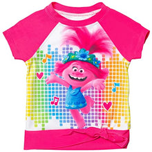 Load image into Gallery viewer, Toddler Girl Trolls 5 Piece Mix and Match One Piece Tankini Rash Guard Rashguard Swim Shirt Swimsuit Set 2T
