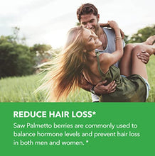 Load image into Gallery viewer, Saw Palmetto Prostate Supplements for Men as Potent DHT Blocker for Hair Growth and Beta Blocker to Decrease Frequent Urination (Saw Palmetto Once Daily, 200 Count)
