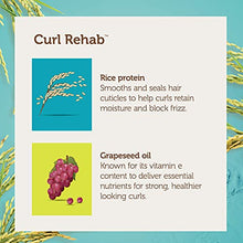 Load image into Gallery viewer, Curl Rehab Length Retention/Strength Treatment 2 in 1 Shampoo Conditioner (3 Pack), Enriched with Rice Water &amp; Grapeseed, For Hair Growth, Protection &amp; Frizz Control, 16 Oz
