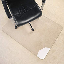 Load image into Gallery viewer, [Upgraded Version] Crystal Clear 1/5&quot; Thick 47&quot; x 35&quot; Heavy Duty Hard Chair Mat, Can be Used on Carpet or Hard Floor
