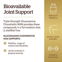 Load image into Gallery viewer, Solgar – Triple Strength Glucosamine Chondroitin MSM (Shellfish-Free) 120 Tablets
