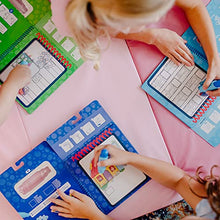 Load image into Gallery viewer, Melissa &amp; Doug Blue’s Clues &amp; You! Water Wow! 3-Pack – Alphabet, Counting, Shapes Water Reveal Travel Activity Pads
