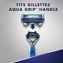 Load image into Gallery viewer, Gillette5 Mens Razor Blade Refills, 8 Count, Lubrastrip for a More Comfortable Shave

