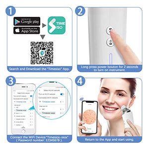 Blackhead Remover Pore Vacuum with Camera, 5MP WIFI Blackhead Vacume Facial Pore Cleanser Electric Acne Comedone Extractor, Rechargeable Blackhead Suction Tool for Men Women