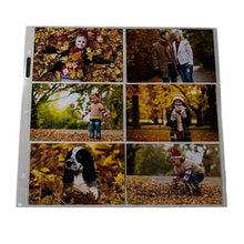 Load image into Gallery viewer, Ultra Pro 12” x 12” Size 3-Hole Photo for 4 x 6 Inch Prints, 10-Pack
