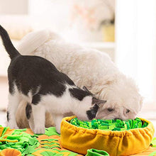 Load image into Gallery viewer, AWOOF Snuffle Mat for Large Dogs, Interactive Dog Puzzle Toys, Enrichment Snuffle Mats Feed Games Encourages Natural Foraging Skills for Cats Dogs Bowl Travel Use, Dog Treat Dispenser Stress Relief
