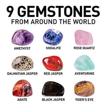 Load image into Gallery viewer, NATIONAL GEOGRAPHIC Hobby Rock Tumbler Kit - Rock Polisher for Kids &amp; Adults, Noise-Reduced Barrel, Grit, 2.5 Pounds Raw Gemstone &amp; Jasper Mix, Great STEM Hobby Kit
