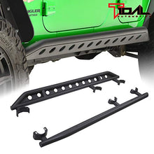 Load image into Gallery viewer, Tidal Tubular Side Armor Rock Sliders Fit for 07-18 Jeep Wrangler JK 4 Door
