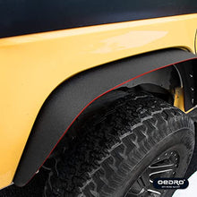 Load image into Gallery viewer, OEDRO Flat Front &amp; Rear Fender Flares Compatible with 2007-2018 Jeep Wrangler JK &amp; JKU Unlimited, 4 PCS Off-Road Steel Liner Set
