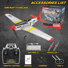 Load image into Gallery viewer, Remote Control Aircraft Plane, RC Plane with 3 Modes That Easy to Control, One-Key U-Turn Easy Control for Adults &amp;Kids, LEAMBE
