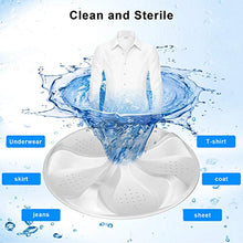 Load image into Gallery viewer, MOOSOO Full-Automatic Washing Machine 0.84 cu.ft/6.6 lbs Portable Compact 2 in 1 Laundry Washer with Drain Pump,8 Programs 3 Water Level,24h Smart Delay Washing with LED Display

