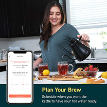 Load image into Gallery viewer, COSORI Electric Gooseneck Kettle Smart Bluetooth with Variable Temperature Control, Pour Over Coffee Kettle &amp; Tea Kettle, 100% Stainless Steel Inner Lid &amp; Bottom, Quick Heating, Matte Black
