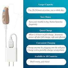 Load image into Gallery viewer, Banglijian Hearing Amplifier Rechargeable Personal Sound Amplifier, Digital Noise Cancelling to Aid and Assist Hearing, for Adults and Seniors, Latest Upgrade
