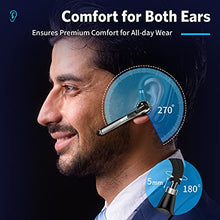Load image into Gallery viewer, Bluetooth Headset [Upgraded] Active Noise Cancelling Bluetooth Headphones, Bluetooth Earpiece CVC8.0 Dual-Mic Hands-Free V5.0 Comfortable Earbud 240 Hrs Standby Time for Business/Workout/Driving
