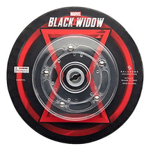 Load image into Gallery viewer, Marvel Studios: Black Widow Taskmaster Metal-Based with Enamel 5 Lapel Pin Set Comes in an Officially Licensed Spinning 16cm Circular Window Box(Amazon Exclusive)
