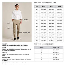 Load image into Gallery viewer, DOCKERS Men's Classic Fit Easy Khaki Pants (Regular and Big &amp; Tall), Black (Stretch), 36W x 32L

